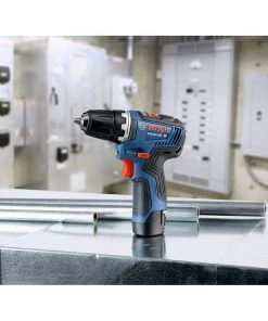 Factory Reconditioned Bosch GSR12V-300B22-RT 12V Max EC Brushless Lithium-Ion 3/8 In. Cordless Drill Driver Kit (2 Ah) -Bosch Sales Shop bshrgsr12v 300b22 rt g