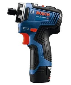 Factory Reconditioned Bosch GSR12V-300HXB22-RT 12V Max Brushless Lithium-Ion 1/4 In. Cordless Hex Two-Speed Screwdriver Kit With 2 Batteries (2.0 Ah) -Bosch Sales Shop bshrgsr12v 300hxb22 rt c