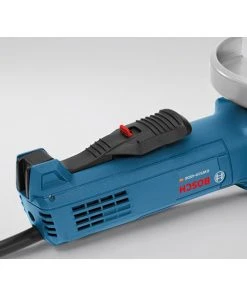 Factory Reconditioned Bosch GWS10-45DE-RT 120V 10 Amp Ergonomic 4-1/2 In. Angle Grinder With No Lock-On Paddle Switch -Bosch Sales Shop bshrgws10 45de rt b