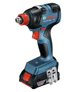 Factory Reconditioned Bosch GXL18V-240B22-RT 18V Brushless Lithium-Ion 1/2 In. Hammer Drill Driver And 1/4 In. And 1/2 In. 2-in-1 Bit/Socket Impact Driver Combo Kit With 2 Batteries (2 Ah) 9 Factory Reconditioned Bosch GXL18V-240B22-RT 18V Brushless Lithium-Ion 1/2 In. Hammer Drill Driver And 1/4 In. And 1/2 In. 2-in-1 Bit/Socket Impact Driver Combo Kit With 2 Batteries (2 Ah) -Bosch Sales Shop bshrgxl18v 240b22 rt b