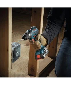 Factory Reconditioned Bosch HDS181A-02-RT 18V Lithium-Ion 1/2 In. Cordless Hammer Drill Driver Kit (2 Ah) -Bosch Sales Shop bshrhds181a 02 rt b