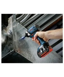 Factory Reconditioned Bosch IDS181-01-RT 18V Compact Tough 1/4 In. Hex Impact Driver With 2 HC FatPack Lithium-Ion Batteries -Bosch Sales Shop bshrids181 01 rt b
