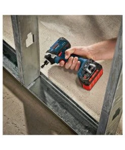 Factory Reconditioned Bosch IDS181-01-RT 18V Compact Tough 1/4 In. Hex Impact Driver With 2 HC FatPack Lithium-Ion Batteries -Bosch Sales Shop bshrids181 01 rt c