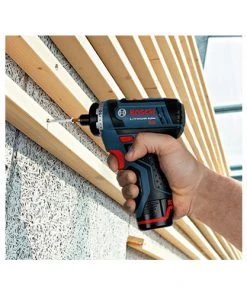 Factory Reconditioned Bosch PS21-2A-RT 12V Max Lithium-Ion 1/4 In. Cordless Pocket Driver Kit (2 Ah) -Bosch Sales Shop bshrps21 2a rt c