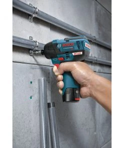 Factory Reconditioned Bosch PS42-02-RT 12V MAX 2.0 Ah Cordless Lithium-Ion EC Brushless 1/4 In. Hex Impact Driver Kit -Bosch Sales Shop bshrps42 02 rt e