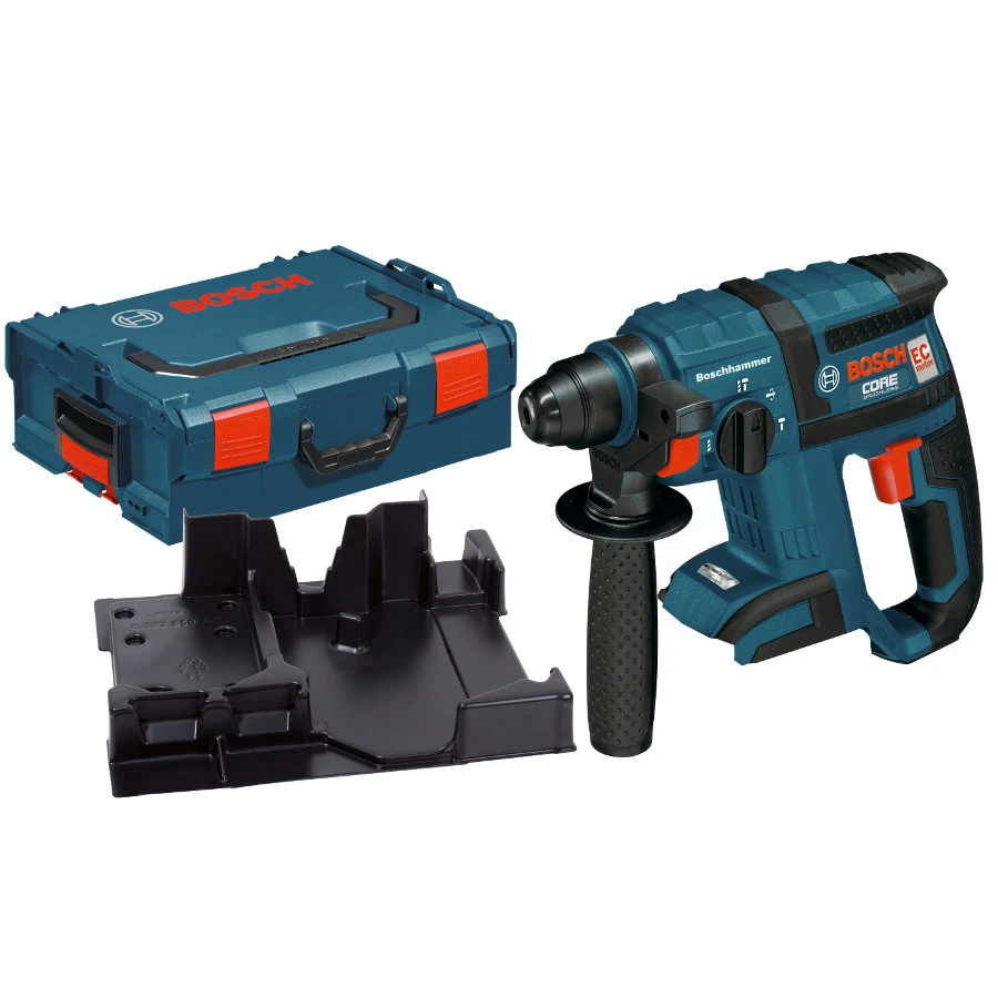 Factory Reconditioned Bosch RHH181BL-RT 18V Cordless Lithium-Ion Compact SDS-Plus Rotary Hammer (Tool Only) With L-BOXX2 & Exact Fit Insert Tray 2 Factory Reconditioned Bosch RHH181BL-RT 18V Cordless Lithium-Ion Compact SDS-Plus Rotary Hammer (Tool Only) With L-BOXX2 & Exact Fit Insert Tray - Image 2